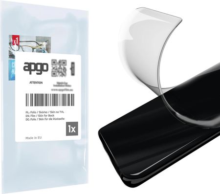 Folia Hydrożelowa Naklejka Przezroczysta Na Tył Do Xiaomi Mi Mix 3 5G - Apgo Hydrogel Tpu