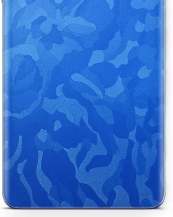 Folia naklejka skórka strukturalna na TYŁ do Samsung Galaxy Tab A8 10,5 -  Moro | Camo Niebieski - apgo SKINS