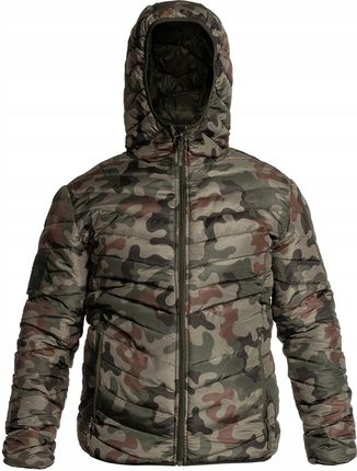 Kurtka puchowa dwustronna Texar Olive/PL Camo M - zdjęcie 4