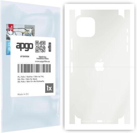 Folia hydrożelowa naklejka MATOWA na TYŁ+BOKI do Apple iPhone 11 Pro Max - apgo hydrogel MATTE