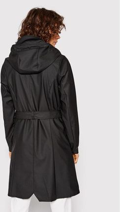 Rains Kurtka przeciwdeszczowa 18130 Czarny Regular Fit - zdjęcie 2