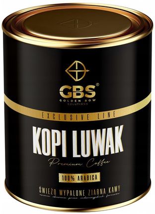 Kawa ziarnista Golden Bow Solutions Exclusive Line Kopi Luwak Arabica 0,1kg