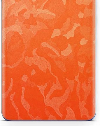 Folia naklejka skórka strukturalna na TYŁ do Realme C15 Qualcomm Edition -  Moro | Camo Pomarańczowy - apgo SKINS