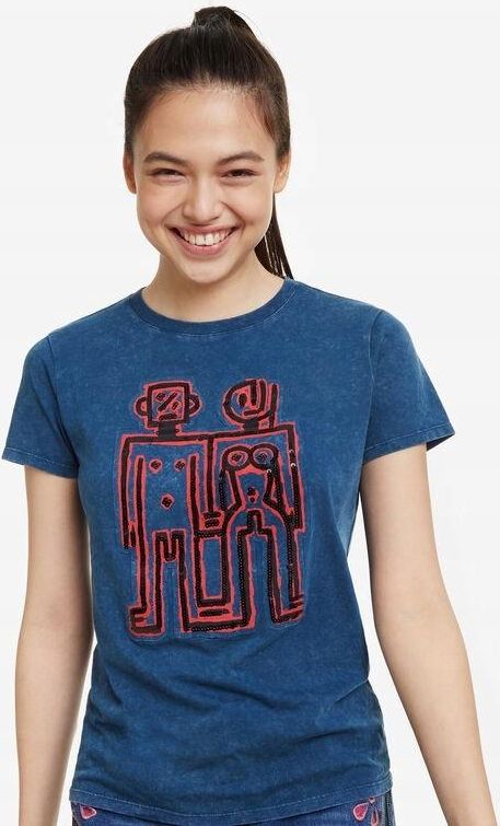 Desigual TS_KIWANO, T-Shirt Ragazzi, White, 5/6/2021