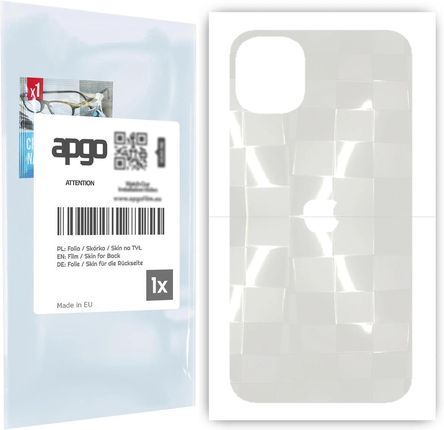 Folia hydrożelowa 3D naklejka przezroczysta na TYŁ do Apple iPhone 11 - apgo hydrogel 3D TPU