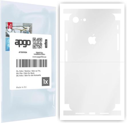 Folia hydrożelowa naklejka przezroczysta na TYŁ+BOKI do Apple iPhone 8 - apgo hydrogel TPU