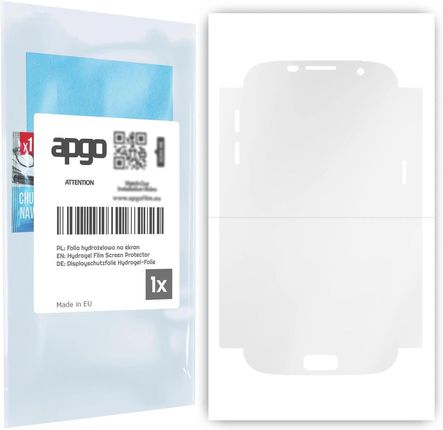 Folia ochronna hydrożelowa na EKRAN+BOKI do Samsung Galaxy S7 edge - apgo Hydrogel 5D Full Glue