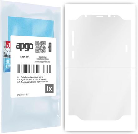 Folia ochronna hydrożelowa na EKRAN+BOKI do Samsung Galaxy S8+ - apgo Hydrogel 5D Full Glue
