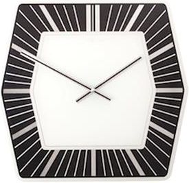 Nextime Wiszący Hexagon 43x43cm Black 8128zw