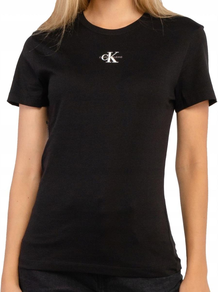 Calvin Klein t-shirt damski czarny oryginał L Ceny i opinie