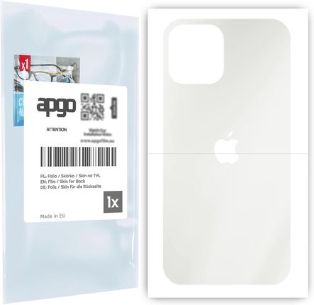 Folia hydrożelowa naklejka MATOWA na TYŁ do Apple iPhone 12 Pro Max - apgo hydrogel MATTE