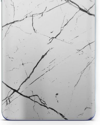 Folia naklejka skórka strukturalna na TYŁ do Huawei Mate 20 Pro -  Marmur Biały - apgo SKINS