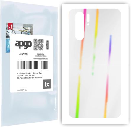 Folia hydrożelowa naklejka efekt tęczy AURORA na TYŁ do Huawei P30 Pro New Edition - apgo hydrogel Rainbow Ray