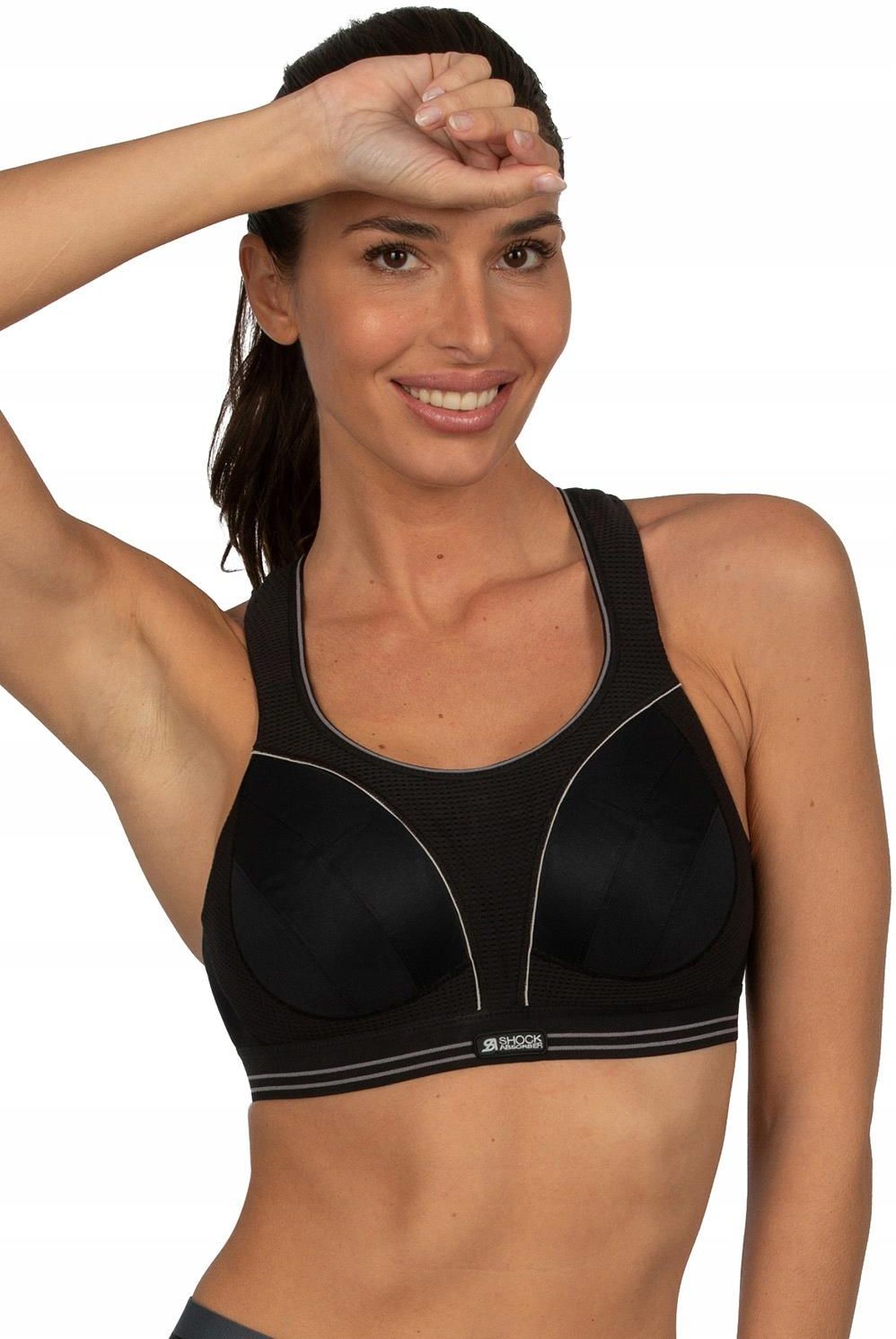 Shock Absorber Multi Sports Bra sportowy 34FF/75H grafit 