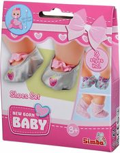 Zdjęcie Simba Zestaw Bucików Dla Lalki New Born Baby - Lipsko