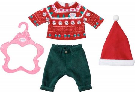 Baby Born Ubranka Baby Born X-Mas Outfit 830291