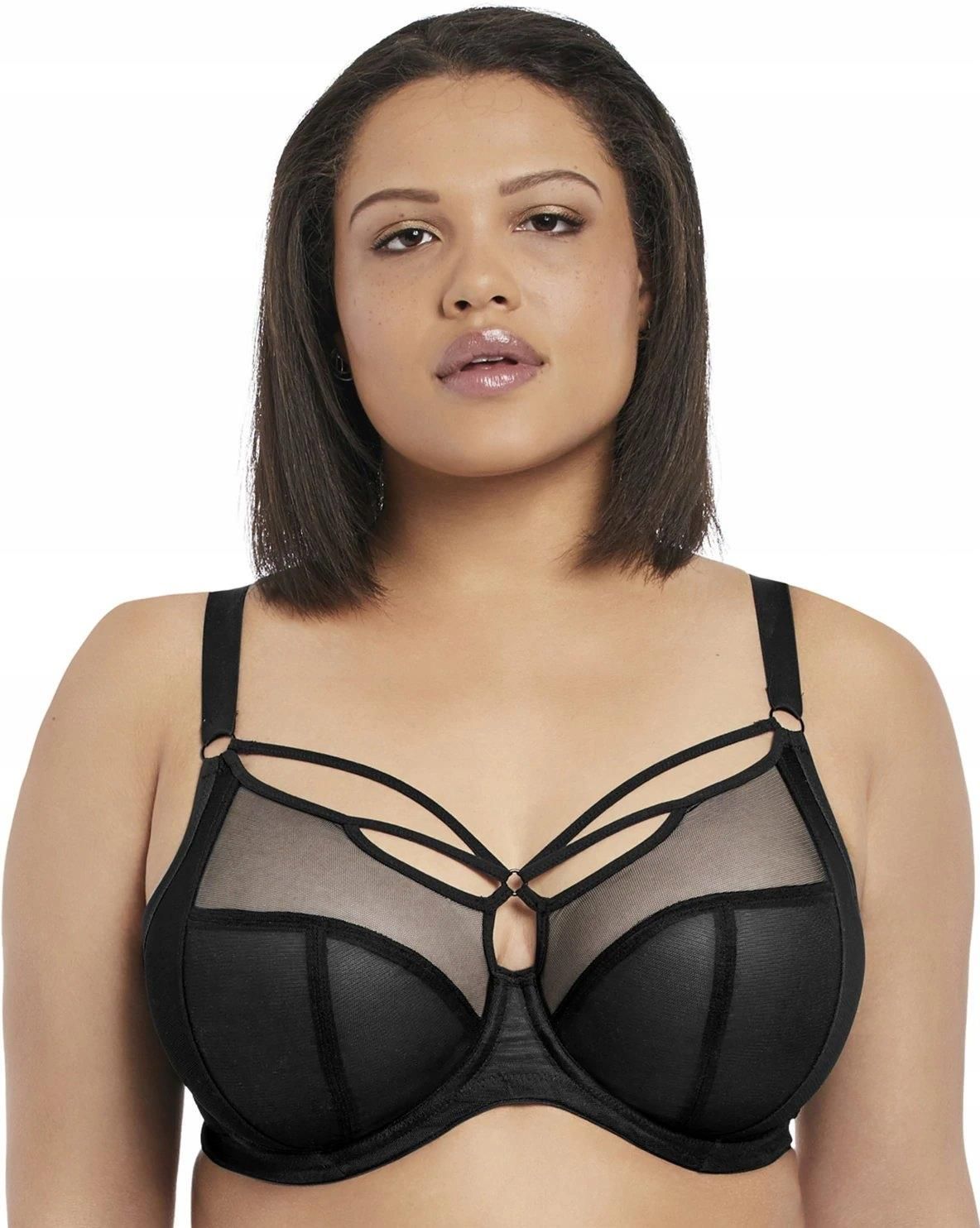 Elomi Sachi biustonosz miękki czarny 40G Ceny i opinie Ceneo.pl