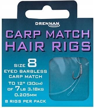 Drennan Haki Carp Match + przypon z włosem r 14 69-060-014