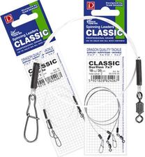 Zdjęcie Dragon Przypon Invisible Fluorocarbon Classic 8kg 20cm 50-408-20 - Lwówek