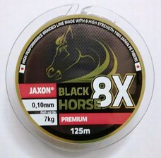 Zdjęcie Jaxon Plecionka Black Horse 8x 0,10mm 125m 7kg czarna ZJ-BHP010G - Barwice