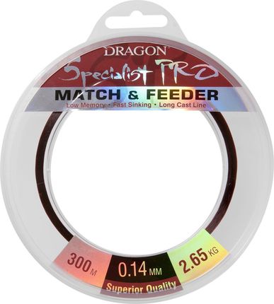 Dragon Żyłka Specialist Pro Match Feeder 0,20mm 300m 5,7kg 31-09-020