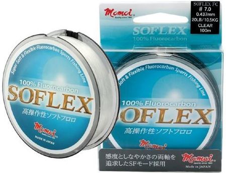 Momoi Fluorocarbon Soflex clear 50m 0,405mm 9,1kg 39-99-040