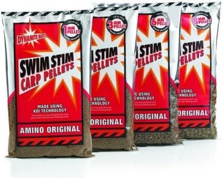 Dynamite Pellet Swim Stim carp pellets amino original 3mm 900g
