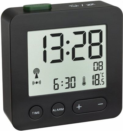 Tfa-Dostmann Tfa 60.2545.54 Rc Alarm Clock Silver/White 60254554