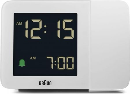 Braun Bc 015 W-Dcf White Radio Controlled Alarm Clock 67161