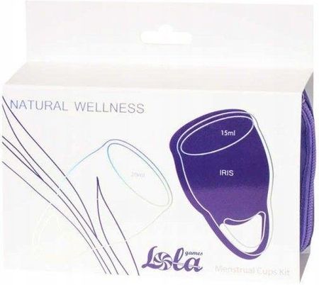 Lola Toys Tampony-Menstrual Cups Kit Natural Wellness Iris