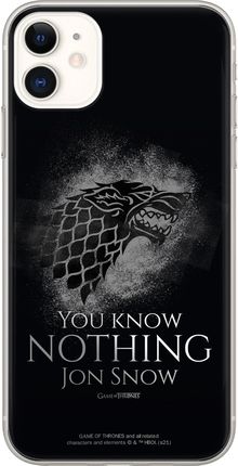 Etui Gra o Tron 020 Game of Thrones Nadruk pełny Czarny Producent: Iphone, Model: 11 PRO