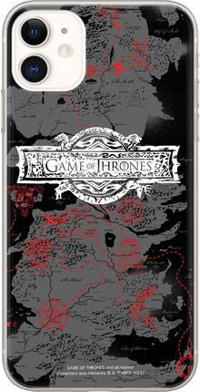 Etui Gra o Tron 010 Game of Thrones Nadruk pełny Szary Producent: Iphone, Model: 11 PRO