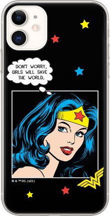 Etui Wonder Woman 028 DC Nadruk pełny Czarny Producent: Iphone, Model: 11 PRO MAX