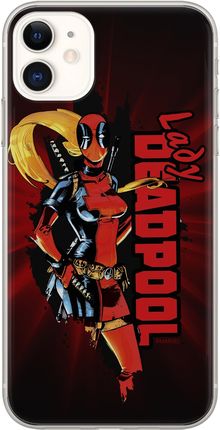 Etui Deadpool 009 Marvel Nadruk pełny Czerwony Producent: Iphone, Model: 13 MINI