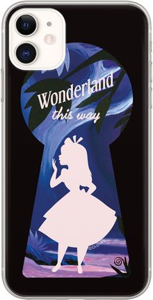 Etui Alicja 007 Disney Nadruk pełny Czarny Producent: Iphone, Model: 6/6S