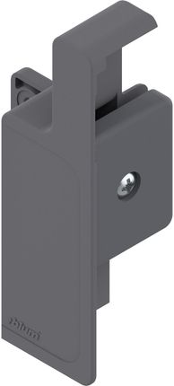 BLUM ZIF.3000.02 mocowanie frontu prawe do szuflad wewnętrznych METABOX "M", ciemnoszare