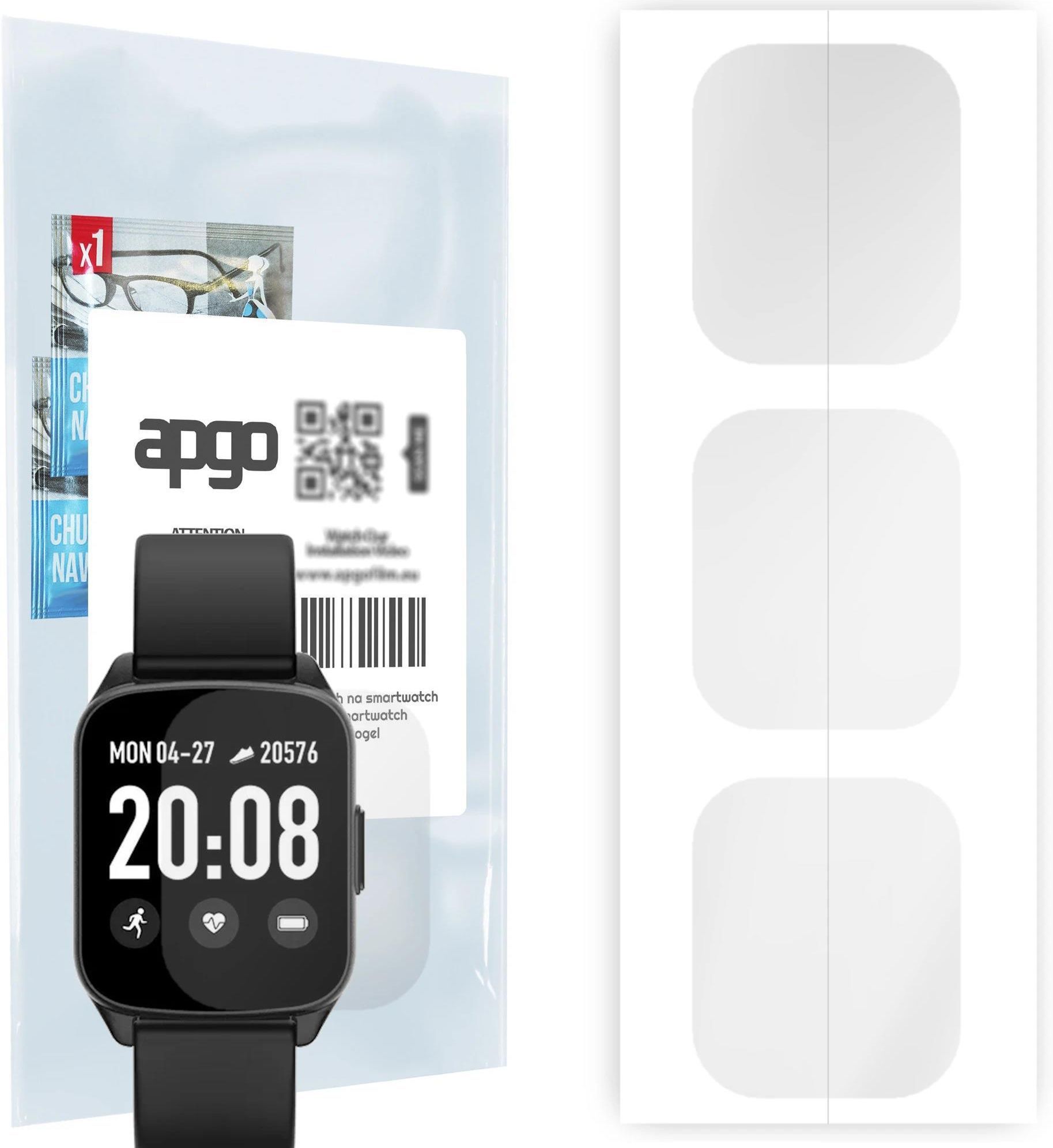 Acquista 3x apgo Hydrogel Screen Protector per Motorola Moto Watch 100