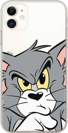 Etui Tom 001 Tom & Jerry Nadruk częściowy Przeźroczysty Producent: Iphone, Model: 13