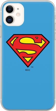 Etui Superman 002 DC Nadruk pełny Niebieski Producent: Iphone, Model: 11 PRO MAX