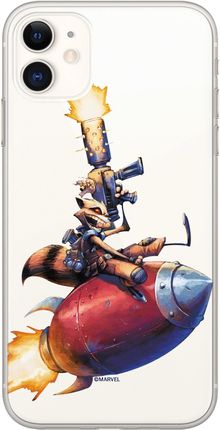Etui Rocket 007 Marvel Nadruk częściowy Przeźroczysty Producent: Iphone, Model: X/ XS