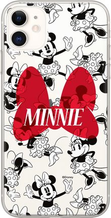 Etui Minnie 048 Disney Nadruk częściowy Przeźroczysty Producent: Iphone, Model: 13