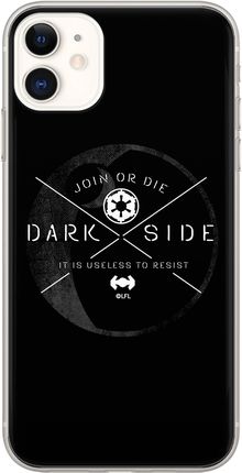 Etui Gwiezdne Wojny 011 Star Wars Nadruk pełny Czarny Producent: Iphone, Model: 13 MINI