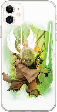 Etui Yoda 005 Star Wars Nadruk pełny Biały Producent: Iphone, Model: 6/6S