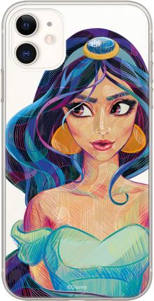 Etui Jasmine 002 Disney Nadruk częściowy Przeźroczysty Producent: Iphone, Model: XR