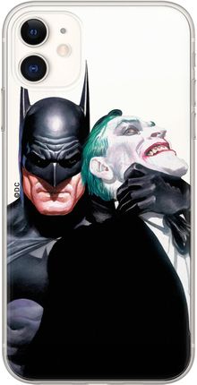 Etui Batman i Joker 001 DC Nadruk częściowy Przeźroczysty Producent: Iphone, Model: 11 PRO