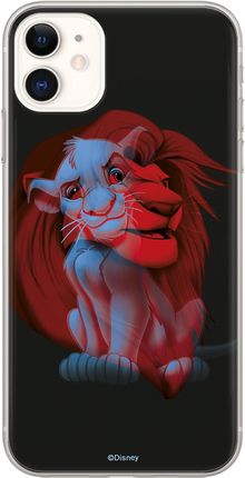Etui Simba i Przyjaciele 001 Disney Nadruk pełny Czarny Producent: Iphone, Model: 12 Mini