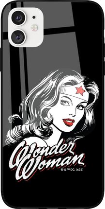 Etui Wonder Woman 023 DC Premium Glass Czarny Producent: Iphone, Model: XS Max