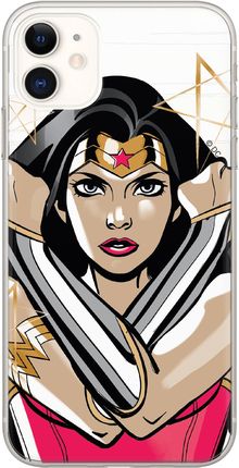 Etui Wonder Woman 003 DC Nadruk częściowy Przeźroczysty Producent: Iphone, Model: 11 PRO MAX