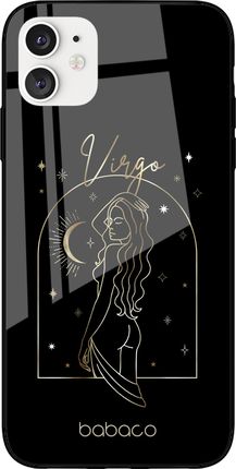 Etui Zodiac Woman 006 Babaco Premium Glass Czarny Producent: Iphone, Model: 7/ 8/ SE 2