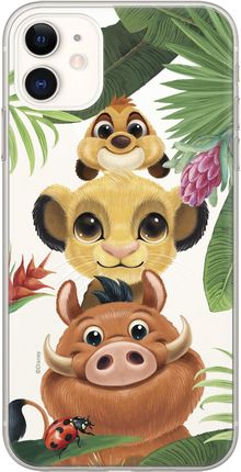 Etui Simba i Przyjaciele 003 Disney Nadruk częściowy Przeźroczysty Producent: Iphone, Model: XR